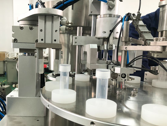 體外診斷試劑旋蓋機(jī)/病毒采樣灌裝旋蓋一體機(jī)