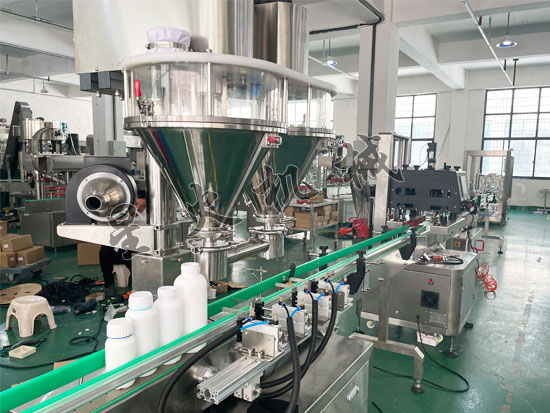 自動(dòng)粉劑灌裝生產(chǎn)線