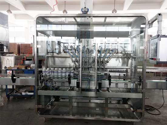 消毒液灌裝生產(chǎn)線