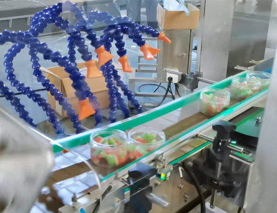 糖果顆粒灌裝生產(chǎn)